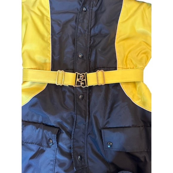 Vtg Walls Blizzard Pruf Insulated Polaris Snowsuit Faux Fur Collar, Medium - Picture 12 of 16